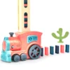 automatic domino train toy set