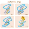 small duck climbing stairs toy