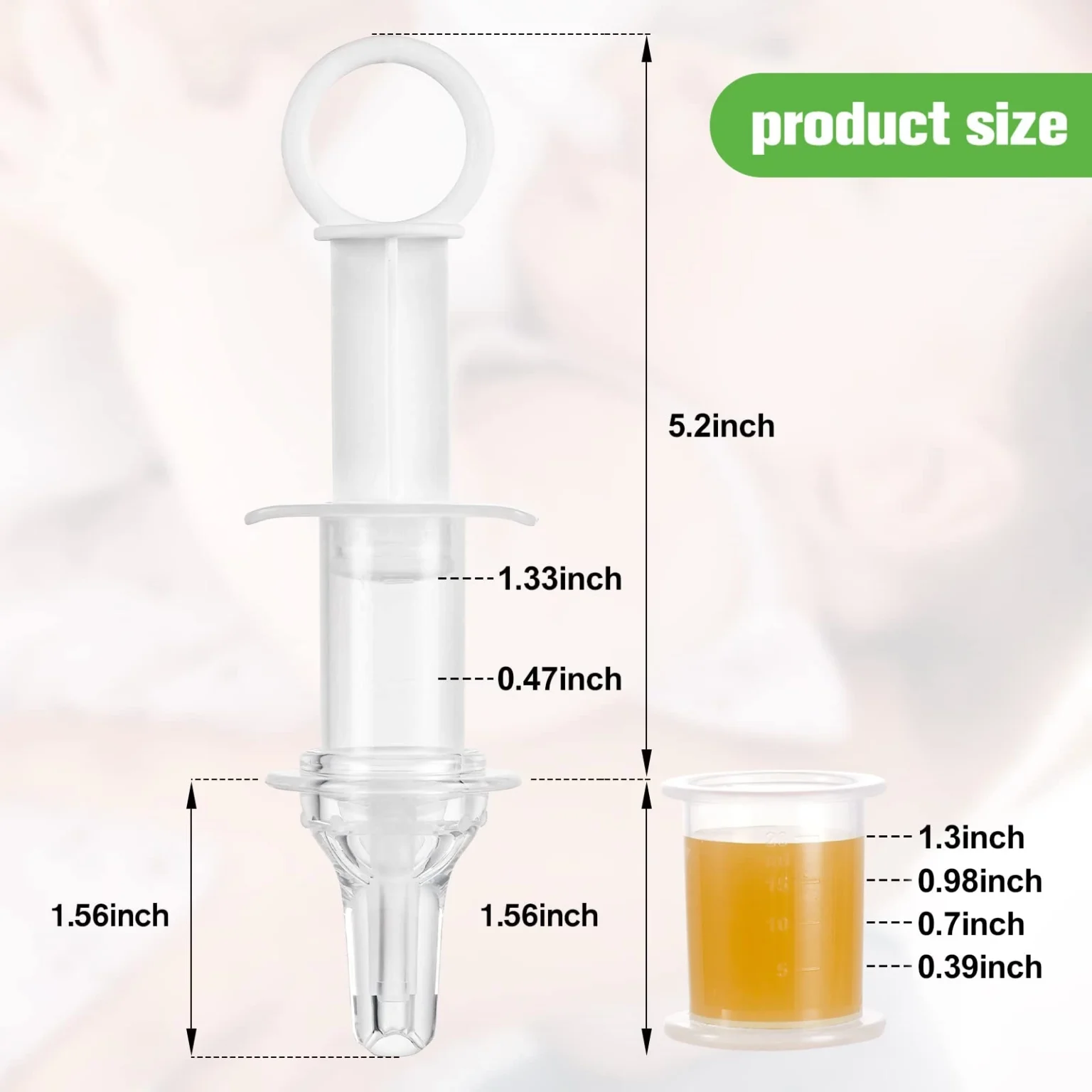 Pacifier Medicine Dispenser