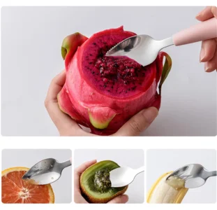 Baby Fruit Puree Scraper Spoon