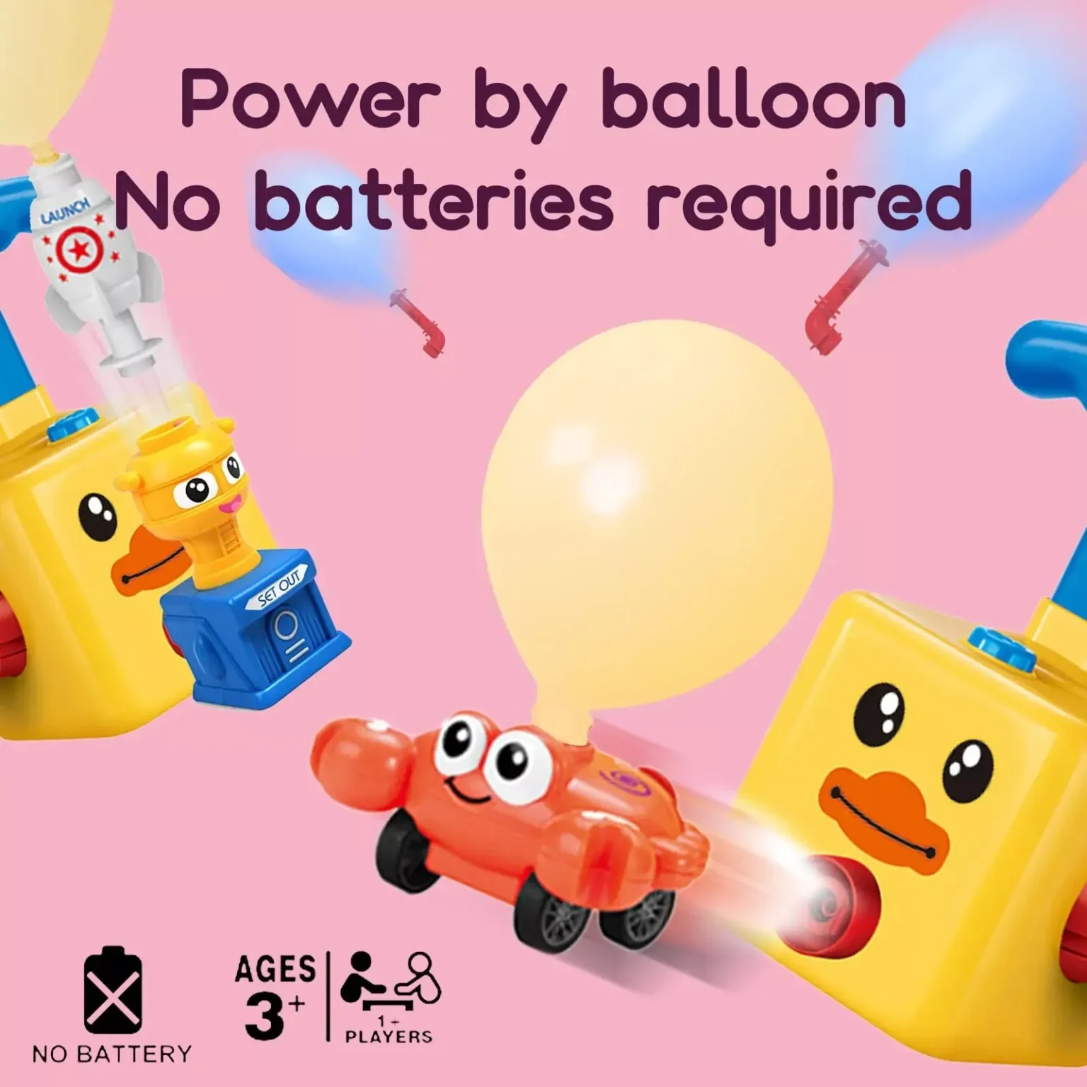 Power Balloon Car Toy - Image 4