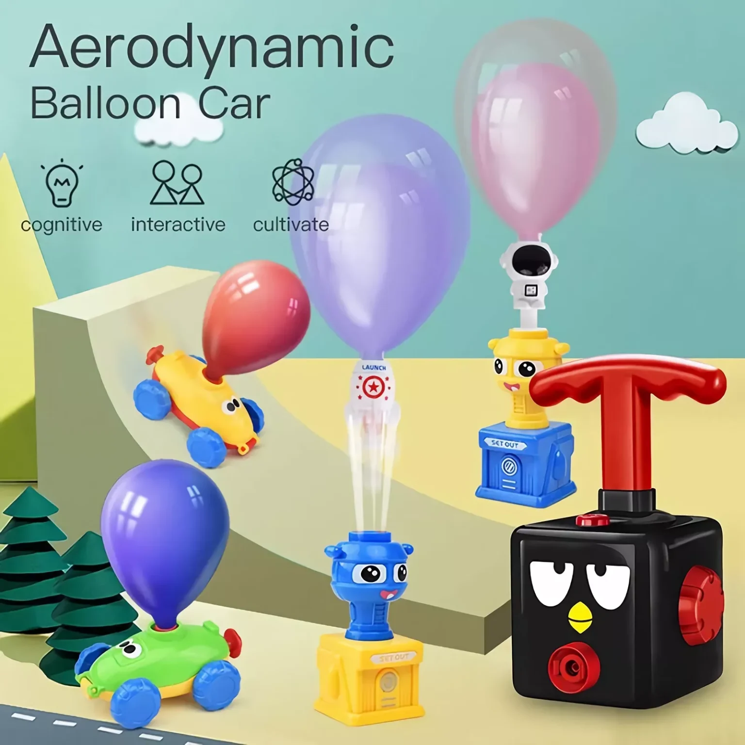 Power Balloon Car Toy - Image 3