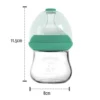 glass anti colic baby bottles