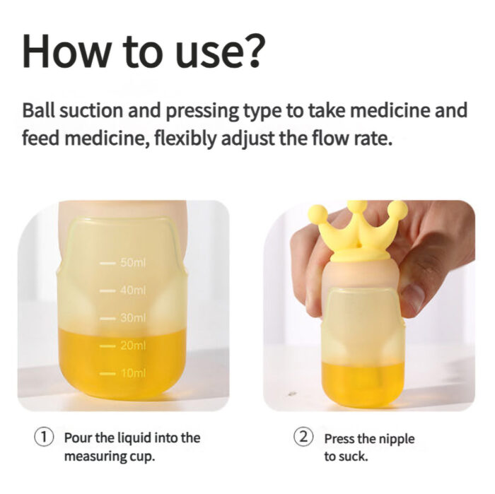 Nourrisseur réutilisable pour médicaments pour bébés