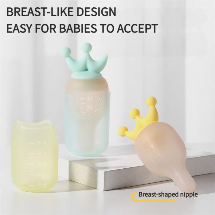 Distributeur de médicaments pour bébés avec tétine souple