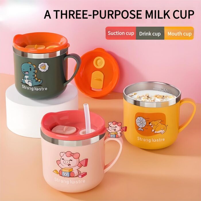 Anti-Sturz-Babymilchbecher