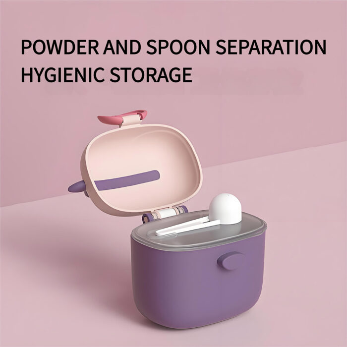 Caixa de leite em pó