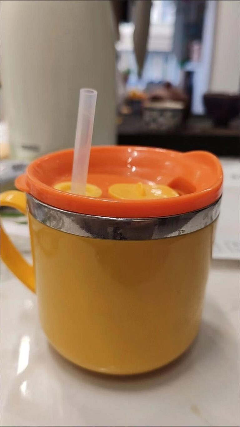 BPA free toddler milk cup