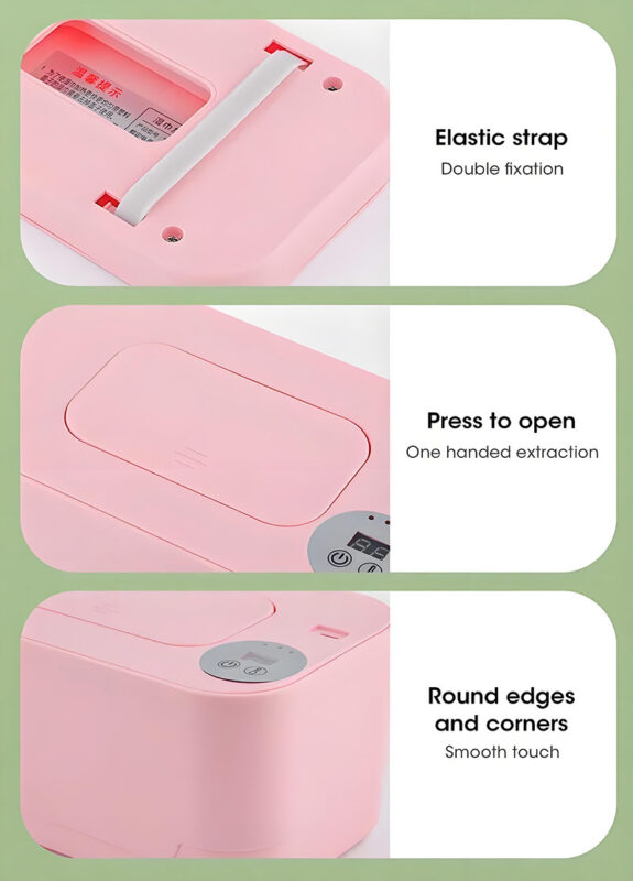 Aquecedor de toalhetes para bebés 11 Aquecedor de toalhetes para bebé sem Bpa