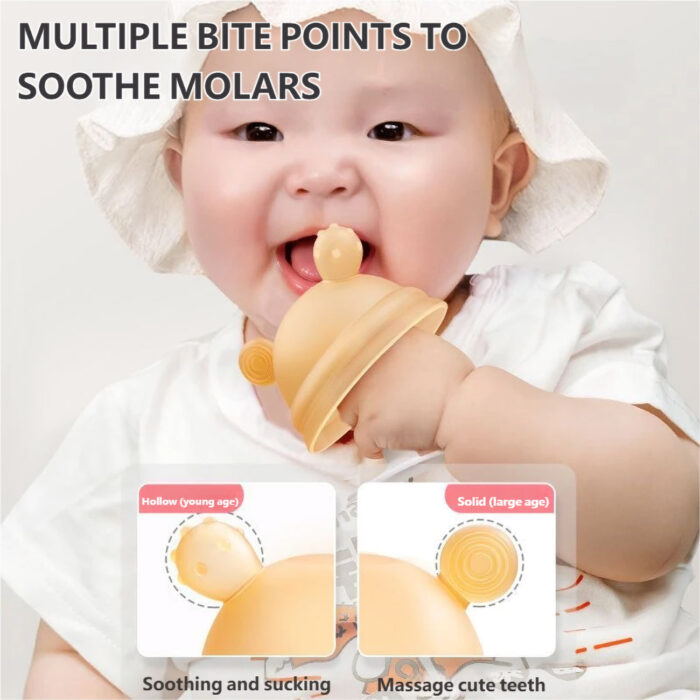 Kauspielzeug aus Silikon für Babies