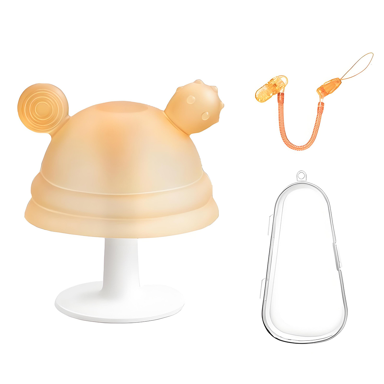 Newborn Teething Relief Toy Safe Silicone Teether