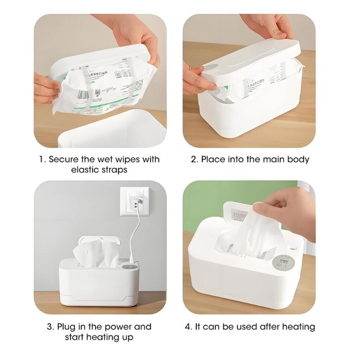 Calentador de toallitas para el hogar y el coche