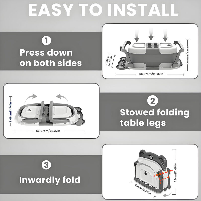 Infant Bathtub With Temperature Sensor