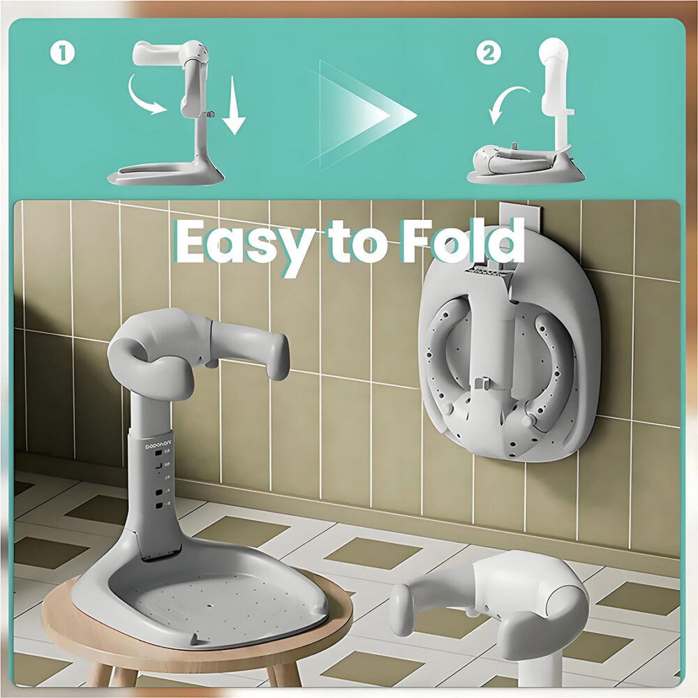 Adjustable Height Baby Bath Stand