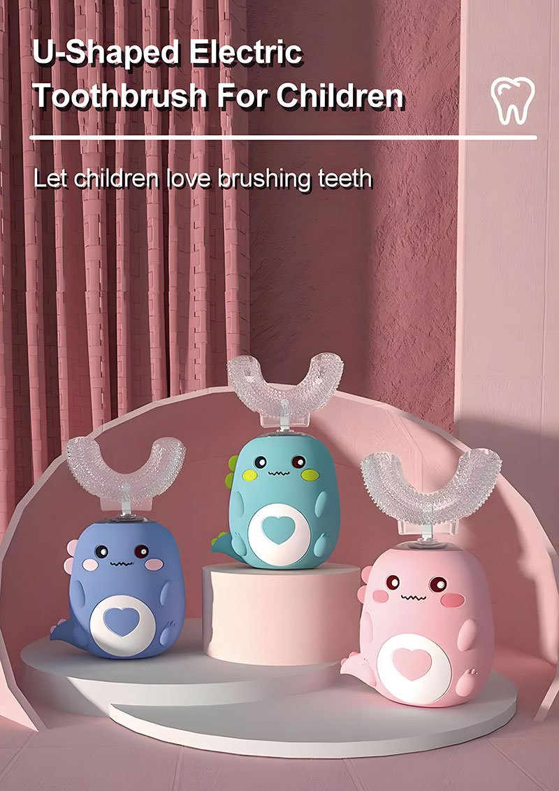 Niedliche Kinderzahnbürste elektrisch