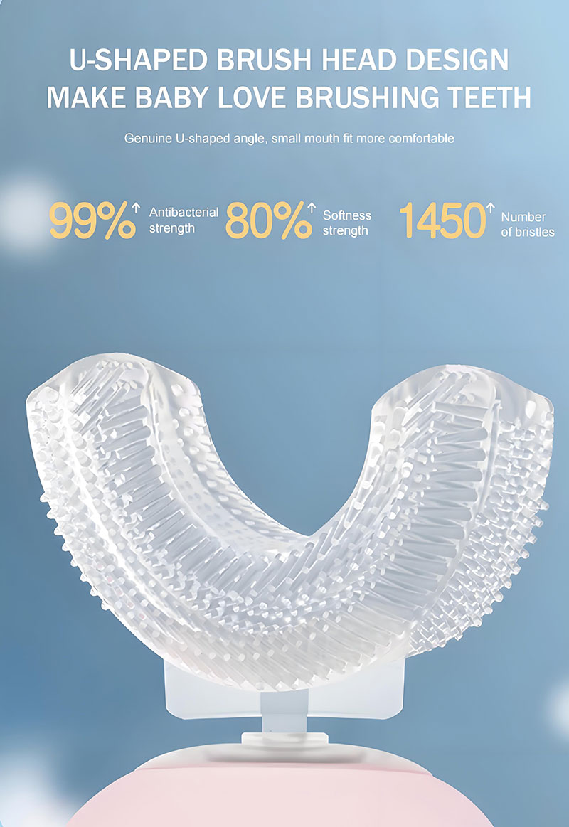 Kinderzahnbürste für empfindliches Zahnfleisch