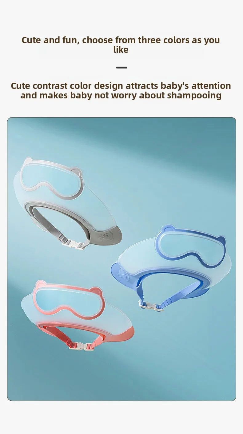 Bonnet de douche réglable pour enfants