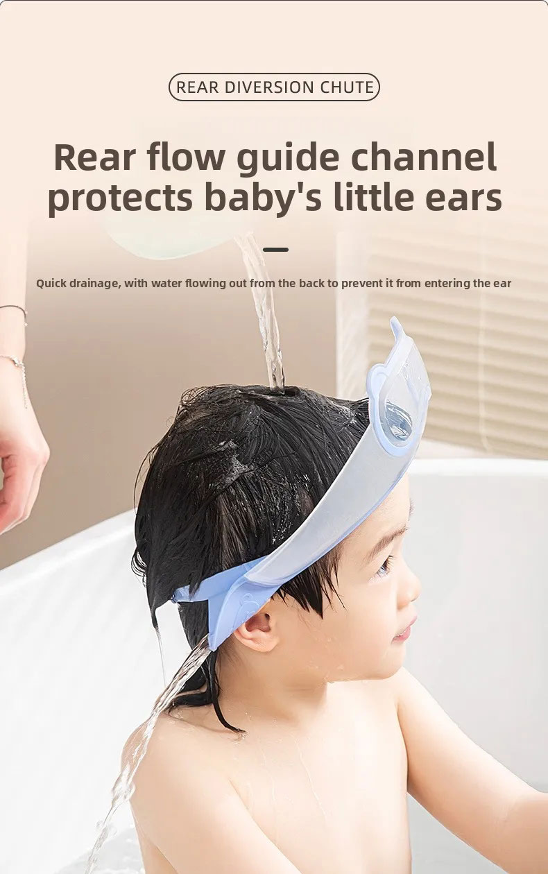 Visière de shampoing pour enfant