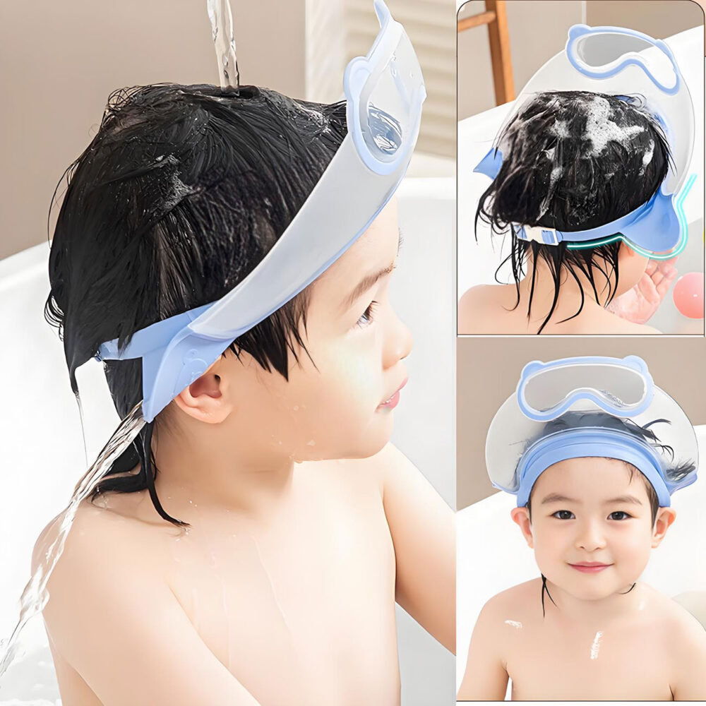 visière de shampoing pour enfant