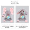 plush elephant christmas gift