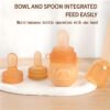 3-in-1 Baby Silicone Food Bottle – Image 6